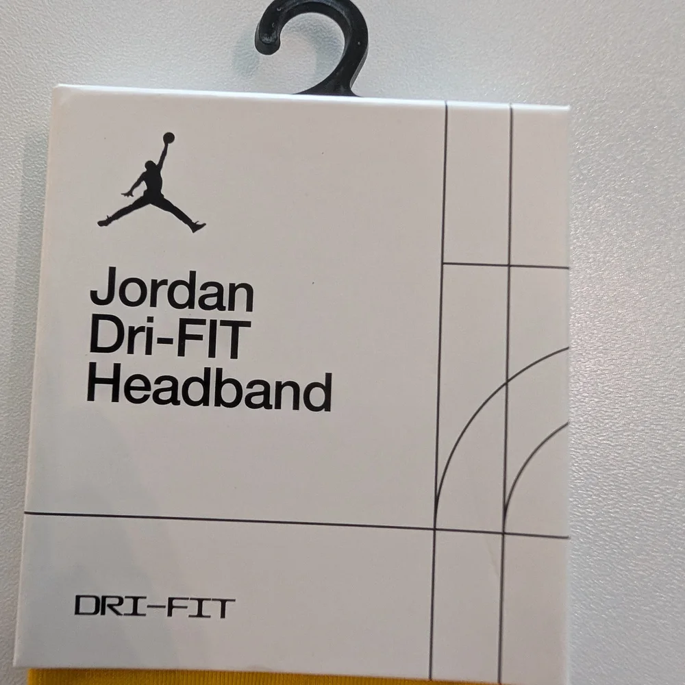 Jordan Dri-FIT Yellow Headband